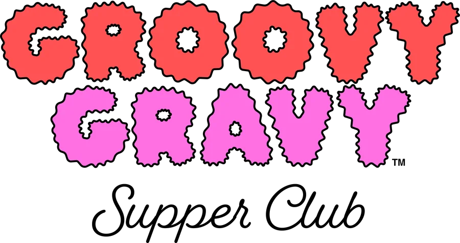 Groovy Gravy Supper Club logo
